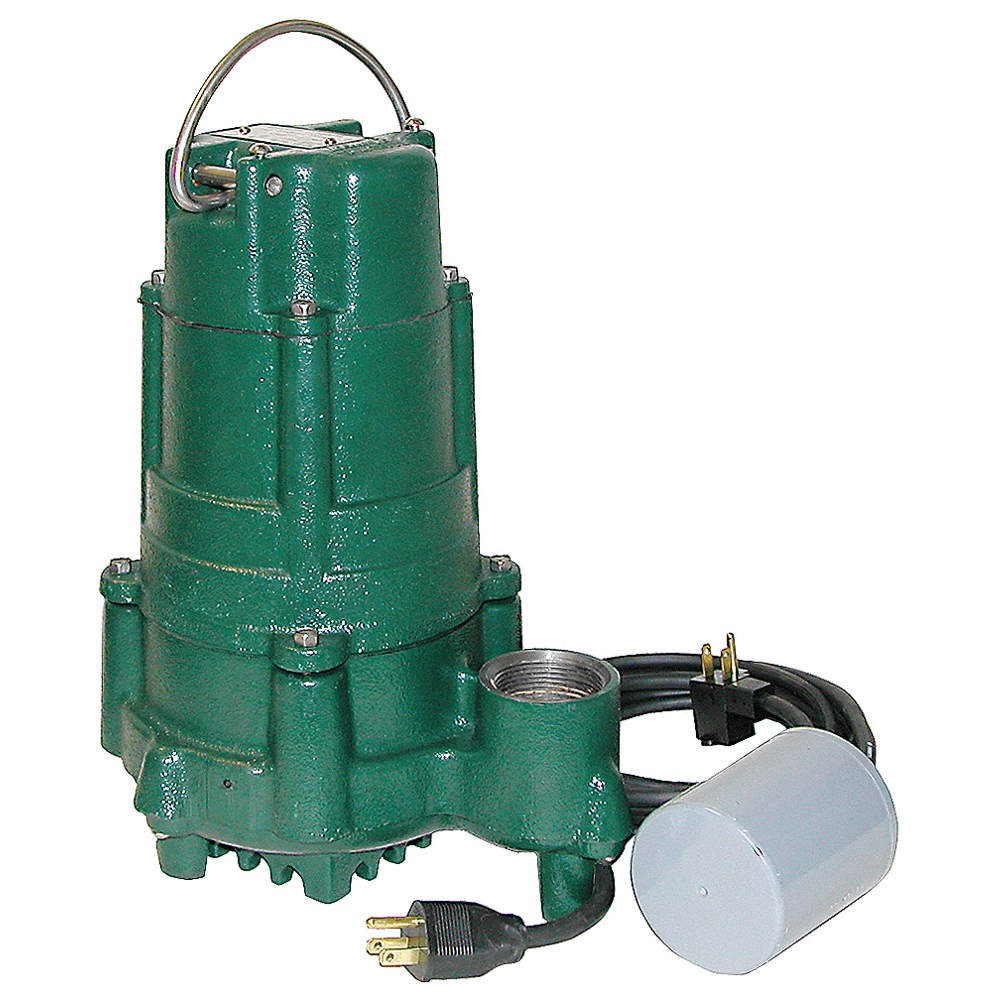 ZOELLER 140-0029 HP 1,Sump Pump,Tether Float 19T426